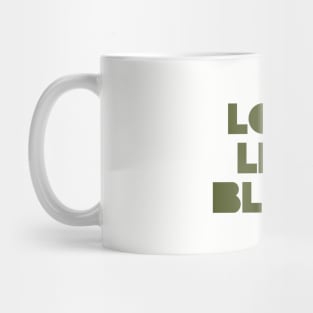 Love Like Bood, green Mug